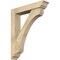 Ekena Millwork Legacy Traditional Rough Sawn Bracket w/ Offset Brace, Douglas Fir, 6"W x 30"D x 36"H BKT0604X30X36LEC01RDF - alternate 1
